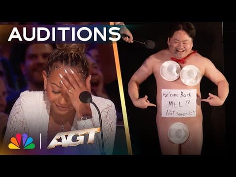 Wes-P Gets Naked (Again!) For The Ultimate Mel B Welcome Back Surprise! | AGT 2025 thumbnail