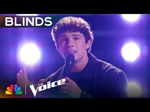 Britton Moore Wins a Four-Chair Turn With Coldplay's "Yellow" | The Voice Blind Auditions | NBC thumbnail