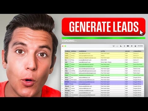 The EASIEST Way to Generate Leads in 2023 thumbnail