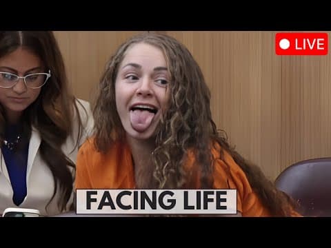 Model Faces Life in Prison: Courtney Clenney Case Explained (LIVE) thumbnail