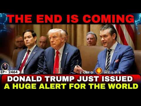 🔴TRUMP JUST ALERTED EVERYONE ABOUT THE END....?👆Prophetic Word Today | God's Message Today | LH~2464 thumbnail