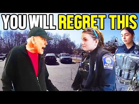 Cops Arrest Protestor Causing Chaos on Election Day thumbnail
