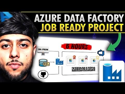 Azure Data Factory End -To-End Project With Azure DevOps | 2025 Zero To Pro Guide thumbnail