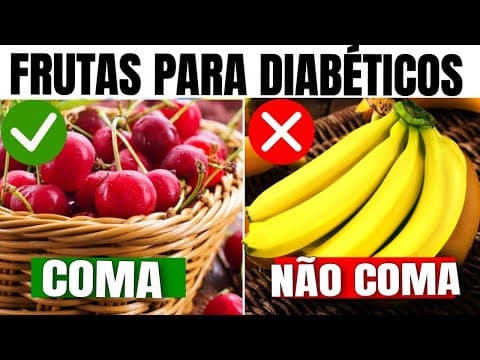 10 MELHORES FRUTAS PARA DIABÉTICOS (e 5 PROIBIDAS na DIABETES) thumbnail