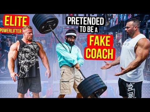 Elite Powerlifter Pretended to be a FAKE TRAINER #6 | Anatoly thumbnail