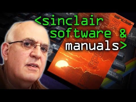 Sinclair Software & Manuals - Computerphile thumbnail