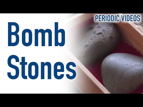Diamonds, Pearls and Atomic Bomb Stones - Periodic Table of Videos thumbnail
