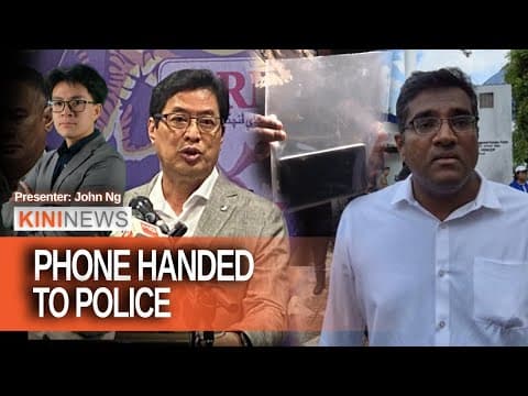 #KiniNews: Phone with Malacca shooting audio handed to police; Azam hints at retirement thumbnail
