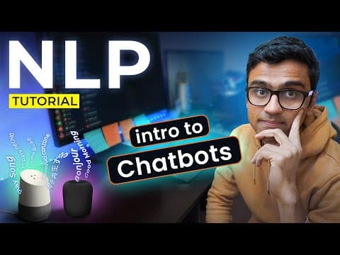 Introduction to Chatbots | NLP Tutorial | S3 E1 thumbnail