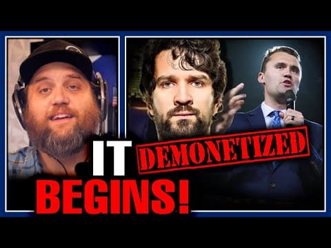 Charlie Kirk VENGENCE! He Celebrated His Assassination & Called For More Now Youtube BANS Destiny! thumbnail