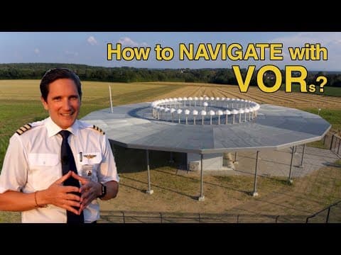 VOR navigation EXPLAINED (easy)! by CAPTAIN JOE thumbnail