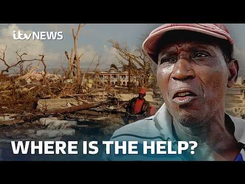 Hurricane Melissa: Jamaicans turn to begging and scavenging as aid nowhere to be seen | ITV News thumbnail