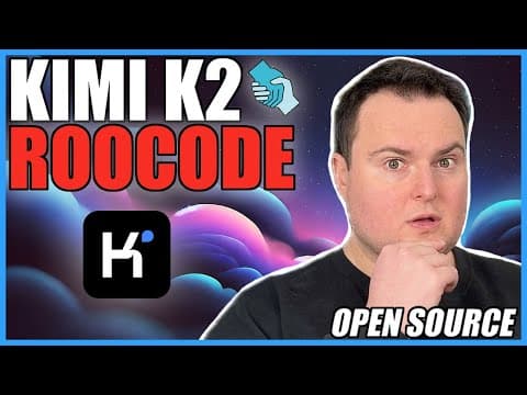 Kimi K2 Agentic Coding with RooCode and a New Agentic Sandbox thumbnail