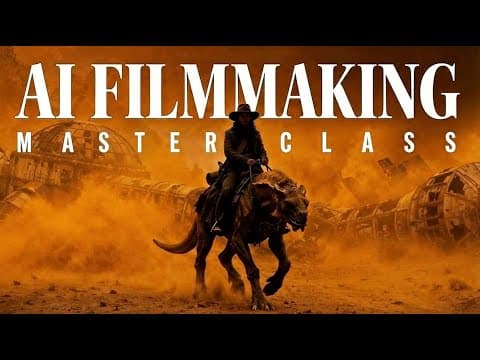 AI Filmmaking Masterclass: Create Stunning Cinematic Shots thumbnail