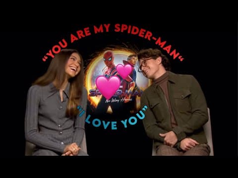 Tom Holland and Zendaya being an iconic duo for 10 minutes straight thumbnail