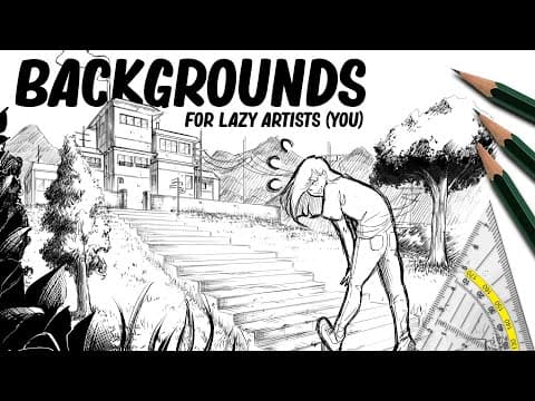 How to Draw Backgrounds for Manga and Concept Art thumbnail