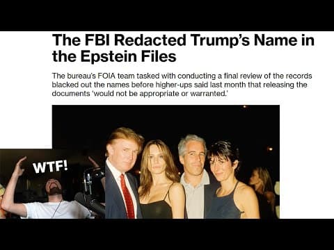 STOP CHANGING THE EPSTEIN FILES thumbnail