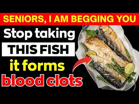 Over 60? THESE Fish Rise Stroke Risk Overnight ( Doctor Explains! ) | Senior Health thumbnail