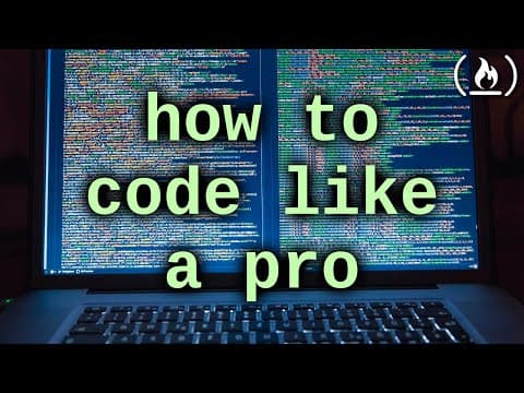 How to Code Like a Pro (with Dylan Israel) thumbnail