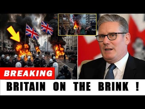 1 MINUTE AGO: Britain DESCENDS Into Street Chaos After Starmer’s First-Year Shock | News UK thumbnail