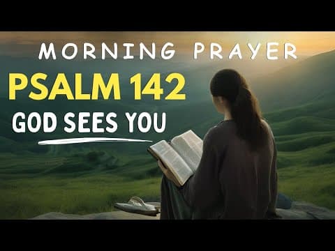 Psalm 142: A Morning Prayer for the Weary and Overwhelmed | Psalm 142 morning prayer thumbnail
