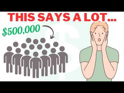Who Actually Has a $500,000 Net Worth? This is Surprising thumbnail