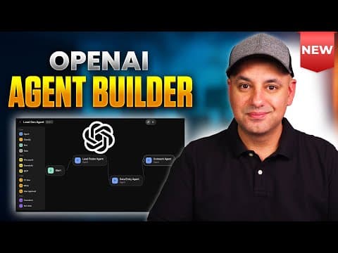 How to Build an AI Agent with OpenAI Agent Builder? thumbnail
