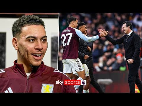 "Unai Emery is definitely a genius!" | Rogers on Aston Villa's spot in the Premier League title race thumbnail