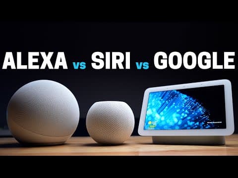 Which Voice Assistant Is Best: Alexa, Siri, or Google? thumbnail