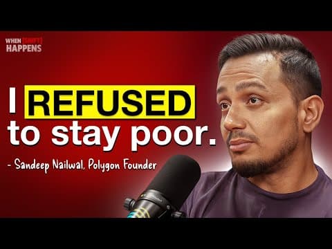 Polygon Founder: How I Escaped Extreme Poverty and Built a $30 Billion Crypto Company | E151 thumbnail