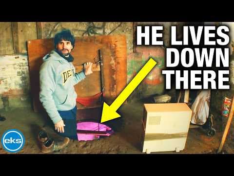 Inside His Amazing Home in the Tunnels Beneath New York - Mole People thumbnail