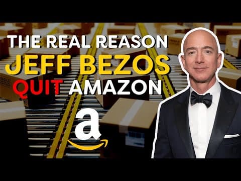 What We Can Learn From Jeff Bezos QUITTING Amazon!!! thumbnail