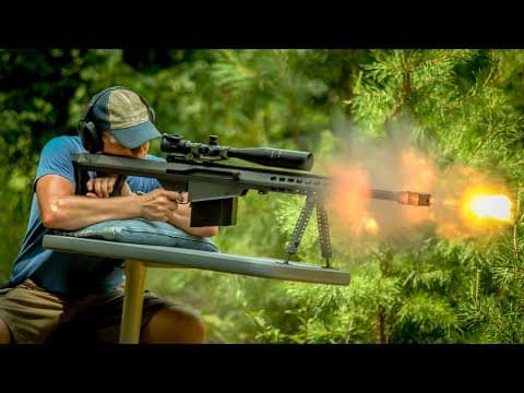 .50 Cal vs Ballistic Window HARDCORE Slow Mo  - Smarter Every Day 187 thumbnail