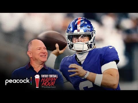 Week 4 Waiver Wire: Trey Benson, Darnell Mooney + Dart named Giants starter | Happy Hour (FULL SHOW) thumbnail