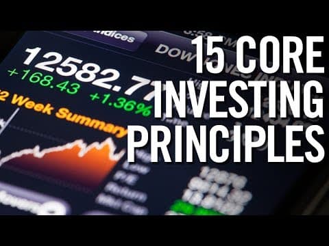 STOCK MARKET FOR BEGINNERS! 📈 15 Core Investing Principles thumbnail