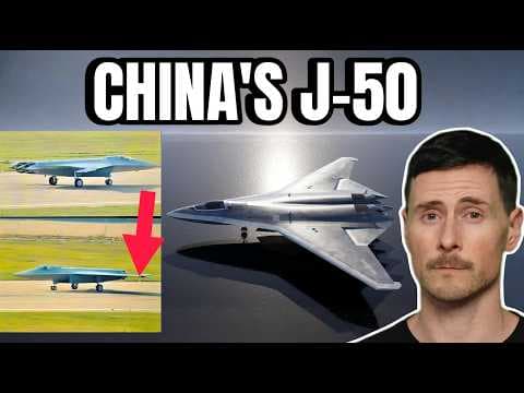 Fighter Pilot EXPOSES Critical Intel on China's J-50 NEW IMAGES! thumbnail