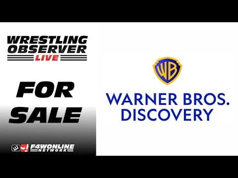 Warner Bros. Discovery says its for sale. What does that mean for AEW?  | Wrestling Observer Live thumbnail