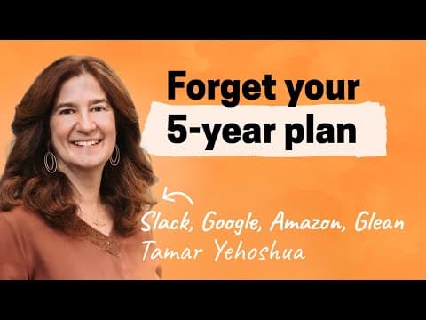 Lessons in product leadership and AI strategy from Glean, Google, Amazon, and Slack | Tamar Yehoshua thumbnail