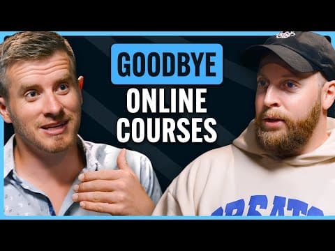 Forget Courses, Launch This In 2026 To Survive AI thumbnail