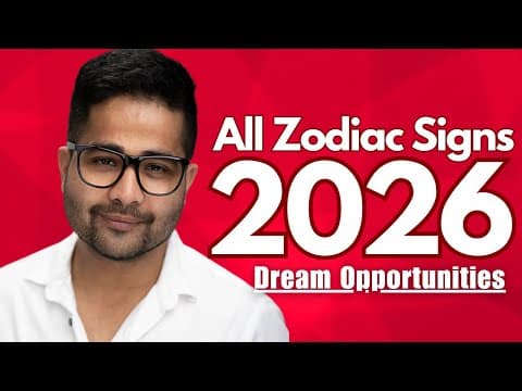 2026 Yearly theme for your Zodiac Sign - (Saturn, Rahu-Ketu, Jupiter in 2026) @njshivoham thumbnail