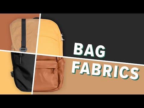 Best Material For Backpacks? Your Guide To Bag Fabrics thumbnail