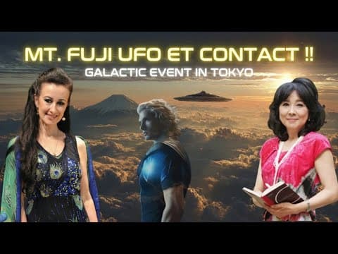 Elena  Danaan Interview  UFO at Mt Fuji, Contacting Thor Han live view! ETコンタクト佐野美代子　　　＃UFO thumbnail