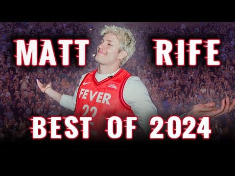 2024 FUNNIEST CROWD WORK MOMENTS | Matt Rife thumbnail