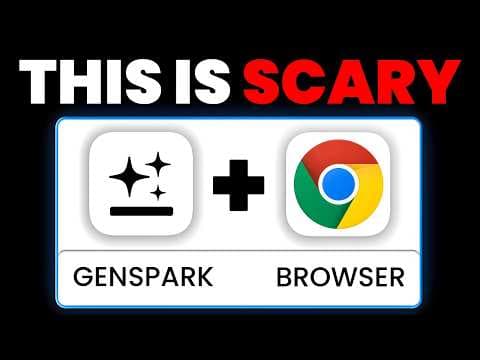 NEW Genspark AI Browser is a Game Changer (SCARY Good) thumbnail