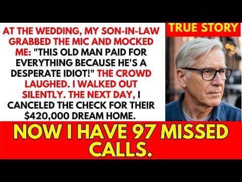 TRUE STORY: My Son-In-Law Grabbed The Mic At The Wedding: "He Paid For Everything Because He's A..." thumbnail