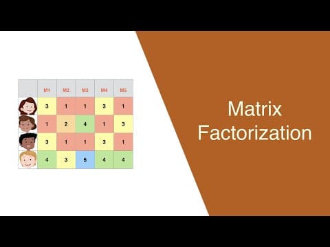 How does Netflix recommend movies? Matrix Factorization thumbnail