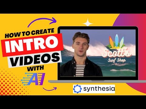 How to Create an Intro Video with AI Using Synthesia thumbnail