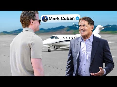 I Spent 1 Week with Billionaires - Robert Herjavec, Mark Cuban and Jay Leno thumbnail