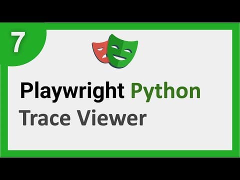 Playwright Python 7 | How to use Trace Viewer thumbnail