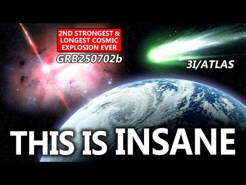 The Craziest 3I/ATLAS "Coincidence" Yet 🤯 The Cosmic Synchronicity of GRB250702b & 3I/ATLAS thumbnail